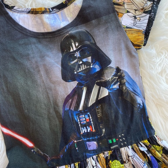 Sweet petunia earth Vader peplum size 6 nwot - Picture 2 of 4